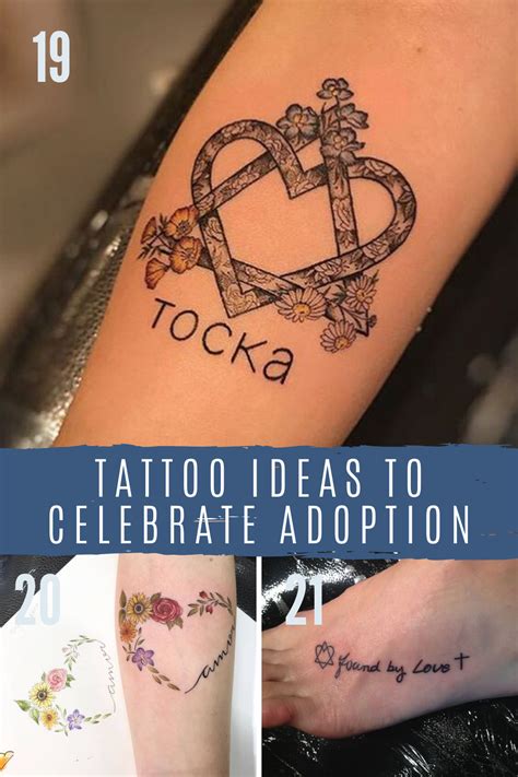 Adoption tattoo ideas - Need adoption tattoo ideas or adoption tattoo quotes? Source: handmadeseagulltester.blogspot.com. Many people with a connection to adoption are familiar with what has come to be known as the “adoption symbol.” on bumper stickers, clothing, artwork, jewelry, tattoos, logos,. Adoption tattoos are a way to show your pride in your family history.